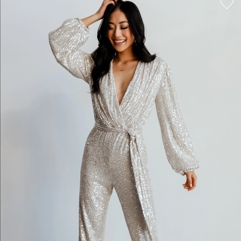Baltic born Brussels sequin jumpsuit! NWT